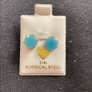 Glow in the dark Sliver earrings